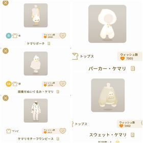 ケマリ 5点セット | リヴリーアイランドのアイテム、RMTの販売・買取一覧