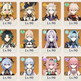 廃課金400万以上！！！ 餅武器多数 完凸餅完凸フリンズ有り！ネフェル追加！ | 原神のアカウントデータ、RMTの販売・買取一覧