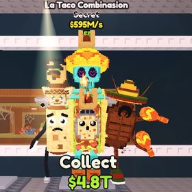 【ブレインロットを盗む】La Taco Combinasion 異変4つ | ロブロックス(ROBLOX)のアカウントデータ、RMTの販売・買取一覧