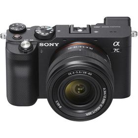 《新品》SONY（ソニー）α7C ズームレンズキット ILCE-7CL ブラック【キャッシュバック￥10,000-対象】【同時購入キャンペーン対象】