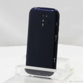 〔中古品〕 らくらくスマートフォン 32GB ネイビー F-42A docomoロック解除SIMフリー【344】