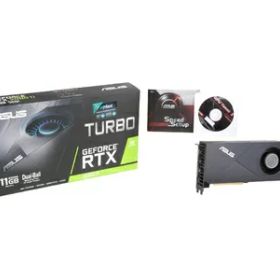 【中古】 ASUS NVIDIA GeForce RTX 2080 搭載 デュアルファンモデル 11GB TURBO-RTX2080TI-11G