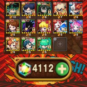 9061.ヒロアカコンプ+セツナ＆エーテル+Pヴィーナス+運UP70↑ | ポコダン(ポコロンダンジョンズ)のアカウントデータ、RMTの販売・買取一覧