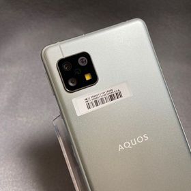 ほぼ未使用品 SIMフリー AQUOS sense 5G 64GB オリーブシルバー色