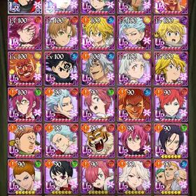 フェス限コラボキャラ多数垢 | グラクロのアカウントデータ、RMTの販売・買取一覧