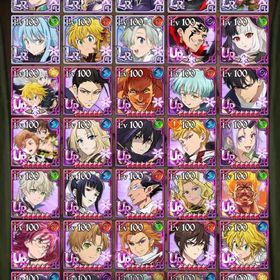 引退垢❗️全体800万超え‼️コラボキャラ多数 | グラクロのアカウントデータ、RMTの販売・買取一覧