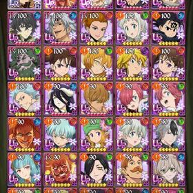 引退垢〜コラボキャラ数名 | グラクロのアカウントデータ、RMTの販売・買取一覧