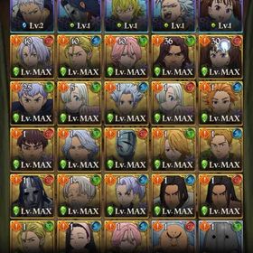 水篠旬必殺MAXフルコスシャドウ必殺MAXランスロット必殺5 | グラクロのアカウントデータ、RMTの販売・買取一覧