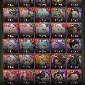 俺レベコンプ LR3体 ディアキン必殺MAX その他必殺上がってるキャラ多数 | グラクロのアカウントデータ、RMTの販売・買取一覧