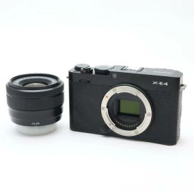 【中古】 《並品》 FUJIFILM X-E4 XC15-45mmレンズキット ブラック [ デジタルカメラ ]