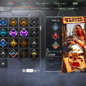 ALGSバッジ・✨再販無し多数 | APEX Legendsのアカウントデータ、RMTの販売・買取一覧