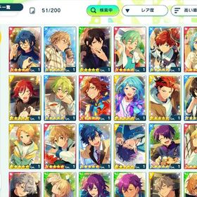☆5×52 つむぎ・薫・零・巽・一彩・創・夏目1凸 | あんスタ (あんさんぶるスターズ！！Music)のアカウントデータ、RMTの販売・買取一覧