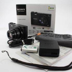 SONY デジタルカメラ Cyber-shot WX300 2110万画素 光学20倍 ブラック DSC-WX300(B)