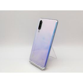 【中古】Huawei 国内版 【SIMフリー】 HUAWEI P30 ブリージングクリスタル ELE-L29【鹿児島中町】保証期間１ヶ月【ランクC】
