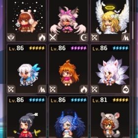 引退アカウント | ガデテル(ガーディアンテイルズ)のアカウントデータ、RMTの販売・買取一覧