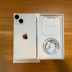 【美品】Apple iPhone 14スターライト 本体128GB