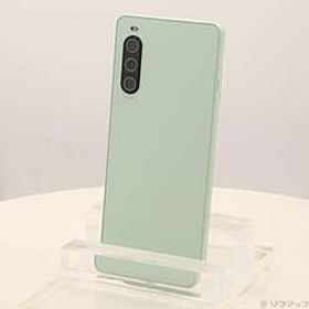 〔中古品（難あり）〕 Xperia 10 V 128GB セージグリーン SOSAY4 Softbank SIMフリー ［6.1インチ有機EL／Snapdragon 695 5G］〔中古品（難あり）〕 Xperia 10 V 128GB セージグリーン SOSAY4 Softbank SIMフリー ［6.1インチ有機EL／Snapdragon 695 5G］