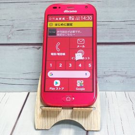docomo F-01L 富士通 ピンク らくらくスマートフォン me 620