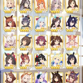 UB5 ジュエル60000個 SSR完凸タッカーブライン・SSR完凸アーモンドアイなど 引退垢 | ウマ娘のアカウントデータ、RMTの販売・買取一覧