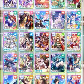 サポカ 48枚 星3 52人 ガチャSSR完凸4枚 引退アカ | ウマ娘のアカウントデータ、RMTの販売・買取一覧