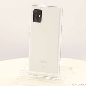 〔中古品（難あり）〕 Galaxy A51 5G 128GB プリズムブリックスホワイト SCG07 au ［6.5インチ有機EL／Snapdragon 765G］〔中古品（難あり）〕 Galaxy A51 5G 128GB プリズムブリックスホワイト SCG07 au ［6.5インチ有機EL／Snapdragon 765G］