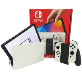 【Nintendo】任天堂『Nintendo Switch 有機ELモデル ホワイト』HEG-S-KAAAA ゲーム機本体 1週間保証【中古】