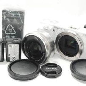 ★美品★ソニー SONY α6000 パワーズームレンズキット E PZ 16-50mm F3.5-5.6 OSS ホワイト z848