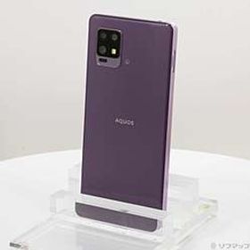 〔中古品（難あり）〕 AQUOS zero6 128GB パープル A102SH Softbank SIMフリー ［6.4インチ有機EL／Snapdragon 750G 5G］〔中古品（難あり）〕 AQUOS zero6 128GB パープル A102SH Softbank SIMフリー ［6.4インチ有機EL／Snapdragon 750G 5G］