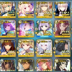 引退 ☆5 80種 石多数 モルガン5 アルクェイド2 オベロン シエル先輩 | FGOのアカウントデータ、RMTの販売・買取一覧