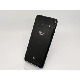 【中古】LG電子 docomo 【SIMロック解除済み】 LG V60 ThinQ 5G ザ ブラック 8GB 128GB L-51A【横浜】保証期間１ヶ月【ランクB】