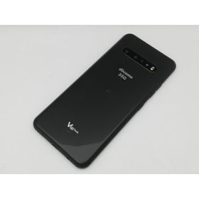 【中古】LG電子 docomo 【SIMロック解除済み】 LG V60 ThinQ 5G ザ ブラック 8GB 128GB L-51A【中野】保証期間１ヶ月【ランクC】
