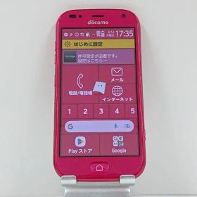 らくらくスマートフォン me F-01L ドコモ ピンク 送料無料 本体 c13950