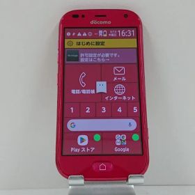 らくらくスマートフォン me F-01L ドコモ ピンク 送料無料 本体 c13938