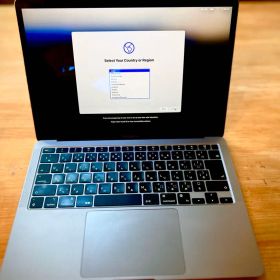 【美品】M1 MacBookAirスペースグレー 13'