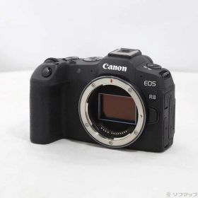 【中古】Canon(キヤノン) EOS R8 ブラック ボディ 【251-ud】