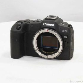 【中古】Canon(キヤノン) EOS R8 ブラック ボディ 【198-ud】