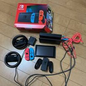 極美品 Nintendo Switch 本体 (ニンテンドースイッチ) 【Joy-Con (L) ネオンブルー/ (R) ネオンレッド】