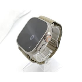 【中古】Apple Apple Watch Ultra2 49mm Cellular チタニウムケース/オリーブアルパインループ(M) MREY3J/A【ECセンター】保証期間１ヶ月【ランクB】