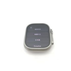【中古】Apple Apple Watch Ultra2 49mm Cellular チタニウムケース/オレンジ/ベージュトレイルループ(M/L) MRF23J/A【熊本】保証期間１ヶ月【ランクB】