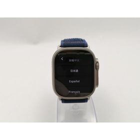 【中古】Apple Apple Watch Ultra2 49mm Cellular ナチュラルチタニウムケース/ブルートレイルループ (S/M) MX4J3J/A【ECセンター】保証期間１ヶ月【ランクB】