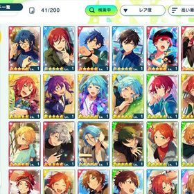 ☆5×41 つむぎ・夏目・ジュン・北斗・一彩1凸 | あんスタ (あんさんぶるスターズ！！Music)のアカウントデータ、RMTの販売・買取一覧