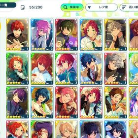 ☆5×55 一彩2凸 | あんスタ (あんさんぶるスターズ！！Music)のアカウントデータ、RMTの販売・買取一覧