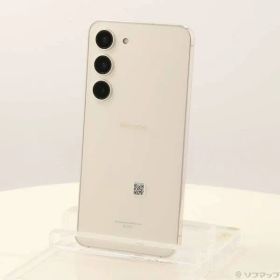 〔中古品〕 Galaxy S23 256GB クリーム SC-51D docomo SIMフリー【344】