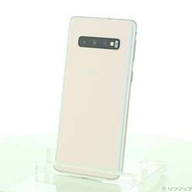 〔中古品（難あり）〕 GALAXY S10 128GB プリズムホワイト SCV41 auロック解除SIMフリー ［6.1インチ液晶／Snapdragon 855］〔中古品（難あり）〕 GALAXY S10 128GB プリズムホワイト SCV41 auロック解除SIMフリー ［6.1インチ液晶／Snapdragon 855］