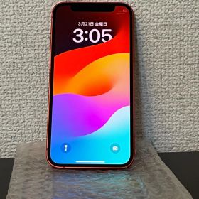 【ジャンク】SB iPhone 12 mini 64GB レッド【動作確認済み】
