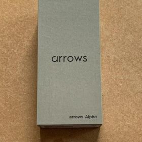 arrows Alpha スマートフォン本体 ブラック 未開封