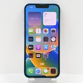 iPhone13 128GB SIMフリー ブルー 送料無料 即決 本体 c03393