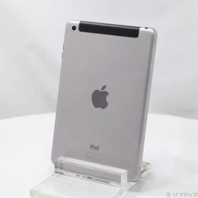 〔中古品〕 iPad mini 3 16GB スペースグレイ MGHV2J／A docomo【377】