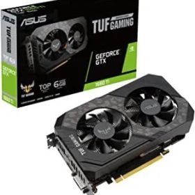 【中古】ASUS TUF Gaming GeForceR GTX 1660 Ti EVO 搭載ビデオカード TOP Edition 6GB GDDR6 TUF-GTX1660TI-T6G-EVO-GAMING
