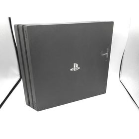 【中古】SONY PlayStation4 Pro ジェット・ブラック 1TB CUH-7200BB01【道玄坂】保証期間１ヶ月【ランクB】